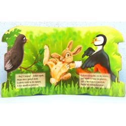 KSIĄŻECZKA KARTONOWA " WYŚCIG ZAJĄCZKA" - 3
