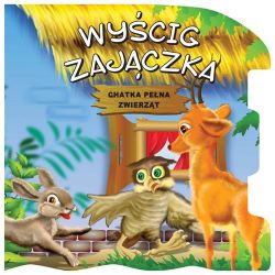 KSIĄŻECZKA KARTONOWA " WYŚCIG ZAJĄCZKA" - 1
