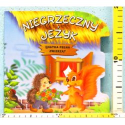KSIĄŻECZKA KARTONOWA "NIEGRZECZNY JEŻYK" - 2