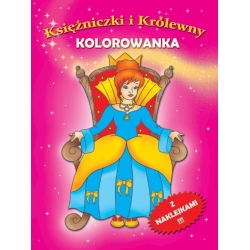 KOLOROWANKA KSIĘŻNICZKI I KRÓLEWNY - 1