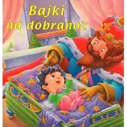 KSIĄŻKA 'BAJKI NA DOBRANOC' W TWARDEJ OKŁADCE -3 BAJKI - 1