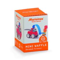 Klocki 'mini waffle' Strażak mały zestaw (5903033902516) - 3