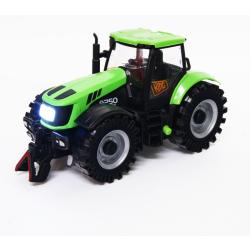 Traktor z dźwiękiem i swiatłami 19 cm w pudełku - 2