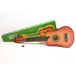 Gitara drewniana 62 cm -6 strun różnej wysokości dźwięku - 6
