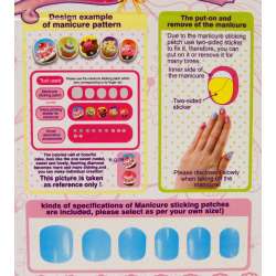 Zestaw Manicure -paznokcie w pudełku 25x21cm - 4