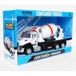 Ciężarówka Betoniarka w pudełku CONTAINER TRUCKS 26cm - 1