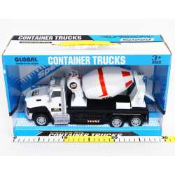 Ciężarówka Betoniarka w pudełku CONTAINER TRUCKS 26cm - 3