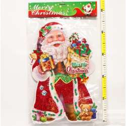 Dekoracja świąteczna Mikołaj duży 45cm (dwustronny) - 4