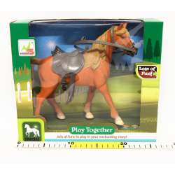 Figurka konia z siodłem 21x19x6cm w pudełku - 2