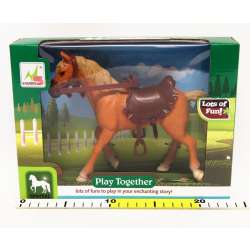 Figurka konia z siodłem 19x15x5cm w pudełku - 2