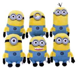 Plusz Minionki Jerry 23cm plastikowe gogle, welur - 2