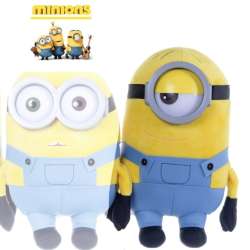 Plusz Minionki Stuart 28cm plastikoe gogle, welur - 1