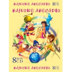 CD-BAJKOWE ABECADŁO 8 PŁYT Z NAJPIĘKNIEJSZYMI BAJKAMI W KARTONOWEJ OKŁADCE - 1