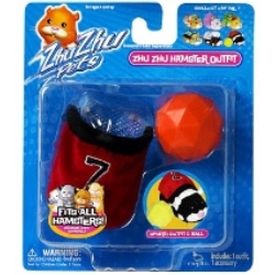 ZHU ZHU PETS UBRANKO SPORTOWCA Z PIŁKĄ - 1