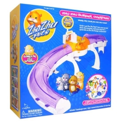 ZHU ZHU PETS BAR HAMBURGER DRIVE Z TUNELAMI - 1