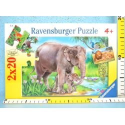 RAVENSBURGER 2x20 LWY I SŁONIE (GXP-504136) - 1