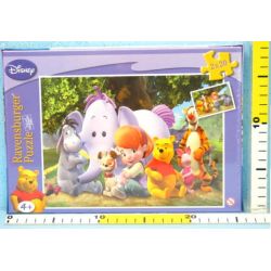 RAVENSBURGER "KUBUŚ I PRZYJACIELE" - Puzzle 2x20 elementów (089765) - 1