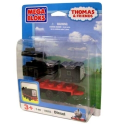 MEGA BLOKS TOMEK I PRZYJACIELE 10503 -DIESEL z klocków - 1