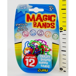 BRANSOLETKI SILIKONOWE 'MAGIC BANDS' RÓŻNE KSZTAŁTY (ZUR ZQB12) - 6