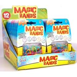 BRANSOLETKI SILIKONOWE 'MAGIC BANDS' RÓŻNE KSZTAŁTY (ZUR ZQB12) - 1