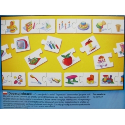 RAVENSBURGER GRA LOGO DUO -DOPASUJ OBRAZKI PARAMI (GXP-508628) - 2
