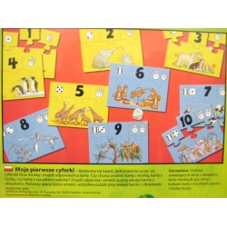 RAVENSBURGER GRA LOGO 1,2,3 -MOJE PIERWSZE CYFERKI (243709) - 2