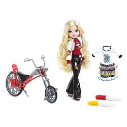 BRATZ LALKA 'MOXIE GIRLZ' Z PISAKAMI I MOTOREM 'ART-TITUDE' - 2