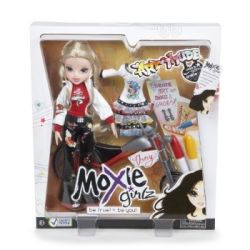BRATZ LALKA 'MOXIE GIRLZ' Z PISAKAMI I MOTOREM 'ART-TITUDE' - 1