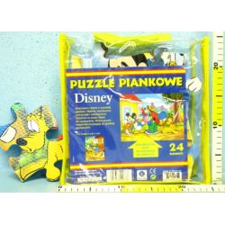 PUZZLE PIANKOWE MYSZKA MIKI I PRZYJACIELE - 24 ELEMNTY - 1