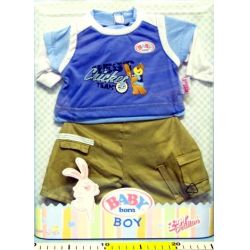 ZAPF AKCESORIA BABY BORN -UBRANKO DLA CHŁOPCA - 1