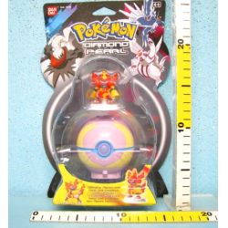 POKEBALL Z WYRZUTNIĄ i FIGURKĄ POKEMON - 5