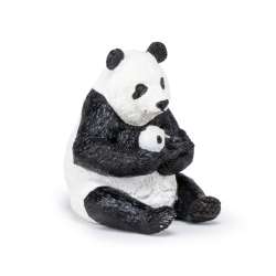 Papo 50196 Panda siedząca z młodym 6x7x8cm (PAPO 50196) - 3