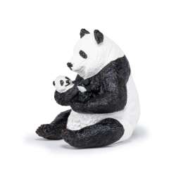 Papo 50196 Panda siedząca z młodym 6x7x8cm - 7