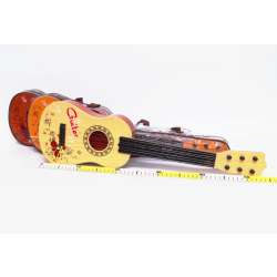 Gitara 56cm plastikowa z 6 metalowymi strunami w folii - 2