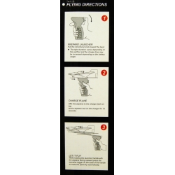 SAMOLOT ZE STYROPIANU LATAJĄCY WYPUSZCZANY Z RĄCZKI - 3