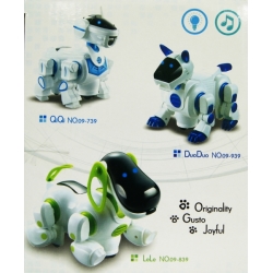 PIES CHODZĄCY NA BATERIE 'FAMILY I-ROBOT' w pudełku - 4
