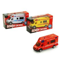Ambulans z dźwiękami -3 wzory su?b 20cm - 1