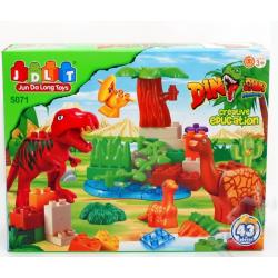 KLOCKI MAXI 43el. DINO W PARKU 5071 - 1