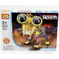 KLOCKI KONSTRUKCYJNE A0015 ROBOT NA BATERIE 389el. RAZOR - 1