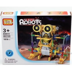 KLOCKI KONSTRUKCYJNE A0011 ROBOT NA BATERIE 123el. - 1