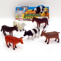 ZWIERZĘTA DOMOWE CZTEROKOPYTNE 6 szt. w folii - 1
