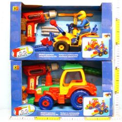 QUAD/TRAKTOR ROZKRĘCANY Z WIERTARKĄ NA BATERIE - 1