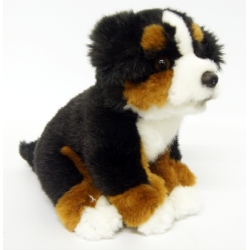 PLUSZ PIES SIEDZĄCY 18cm -4 WZORY (GXP-537644) - 3