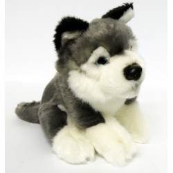 PLUSZ PIES SIEDZĄCY 18cm -4 WZORY (GXP-537644) - 4