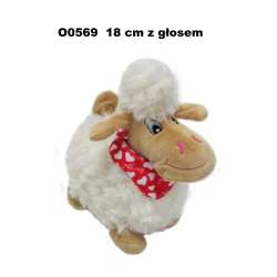 Plusz Owca z głosem 18.5cm długi pyszczek - 1