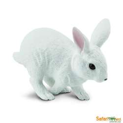XL Safari Ltd 266629 Biały królik 12x8,25cm - 4