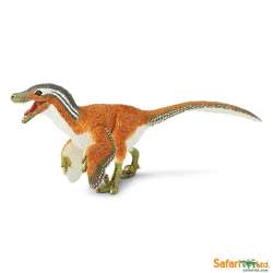 Safari Ltd 100032 Velociraptor pierzasty 21,5x7cm - 5