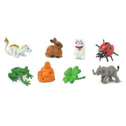 Safari Ltd 100218 mini figurki szczęścia 8szt. Fun pack - 2