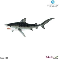Safari Ltd 211702 Żarłacz tygrysi 1:20 20,5x7,5cm Monterey - 1