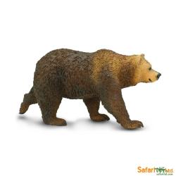 Safari Ltd 181329 niedźwiedź Grizzly 12x5cm - 2